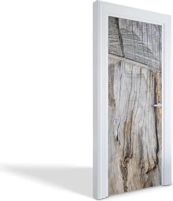 Produktbild von Türfolien Design Selbstklebende Wandsticker Türtapeten - Holzmaserung - 85 x 205 cm