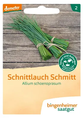 Produktbild von Bingenheimer Saatgut Schnittlauch mittelgrobröhrig 1 Stück