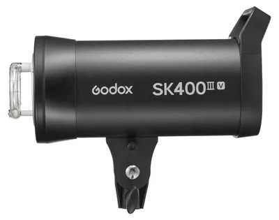 Zdjęcie produktu dla Lampa studyjna SK400IIIV o mocy 400 Ws z lampką modelującą LED 10 W, bezprzewodowy system 2,4 GHz, do fotografii portretowej i produktowej, wtyczka UE, 200–240 V