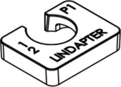 Image de Lindapter p. P1 M 16 électro-galvanisé, court S