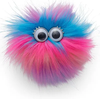 Obrázek produktu pro ergobag brašna příslušenství Fluffy Klettie colorful fluffy pink multicoloured