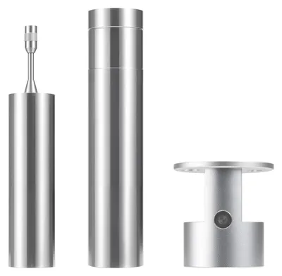 Immagine prodotto di Rotori VEVOR di ricambio per viscosimetro rotativo con display digitale, incl. stelo n. 0 in acciaio inossidabile 304, strumento di prova da laboratorio 1-80 cP, escluso per viscosimetri VEVOR modelli NDJ-5S, NDJ-8S, SNB-2T e LVDV-2T