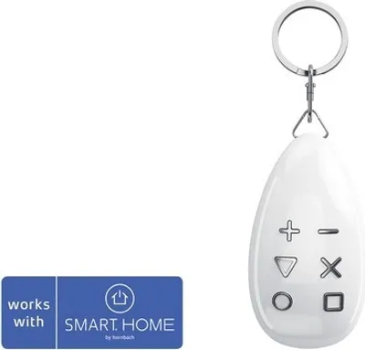 Obrázek produktu pro Fibaro KeyFob, Osvětlení, Domácí audiosystém, Univerzální, Bílá