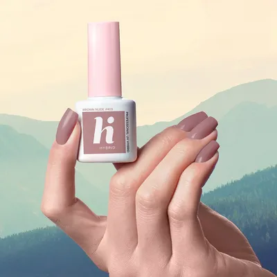 Produktbild von Hi Hybrid Hybrid Nagellack Nr. 409 Braun Nude 5ml