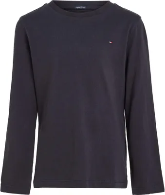 Immagine prodotto di Tommy Hilfiger, maglietta a maniche lunghe basic per bambini, blu (Sky Captain), 18 mesi