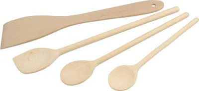 Produktbild von Fackelmann Holzlöffel Pfannenwender Set