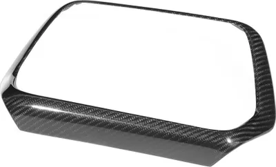 Produktbild von Carbonfaser-Konsolen-Navigationsrahmen-Zieraufkleber, passend für Chevrolet Camaro 2016–2019