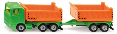 Produktbild von SIKU ORANGE LKW mit Anhänger 1685