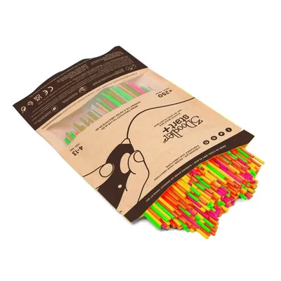 Zdjęcie produktu dla 3Doodler Filament Start+ 250 neonrot neonorange neongruen neongelb neonpink\"\"Neon, 250 szt., 1 g