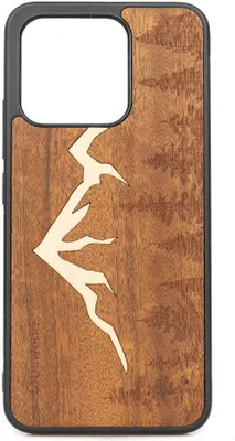 Image de Housse en bois Bewood Bewood Xiaomi 13 Montagnes Imbuia