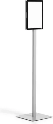 Produktbild von DURABLE Info-Bodenständer A4, 501257 anthrazit/grau