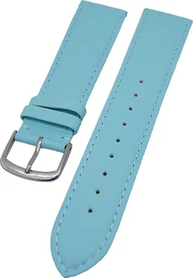 Produktbild von Uhrenarmband Kalbleder Laguna Ton in Ton gepolstert 20mm L Donschließe