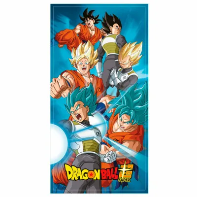 Produktbild von Toei Animation Dragon Ball Super Baumwollhandtuch Mehrfarbig Mehrfarbig One Size