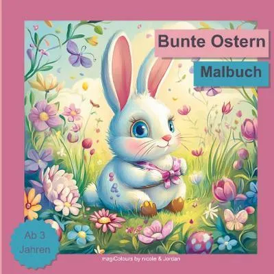 Produktbild von Bunte Ostern - Malbuch für Kinder