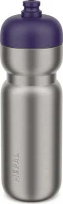 Produktbild von Mepal - Edelstahl Trinkflasche Pull Sport - Auslaufsicher - Mit einer Hand zu halten, öffnen und trinken - Leichter Edelstahl - Wasserflasche - 800 ml - Midnight blue