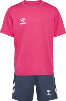 Produktbild von HUMMEL hmlLOGO SET KIDS RASPBERRY SORBET/OMBRE BLUE RASPBERRY SORBET/OMBRE BLUE 140
