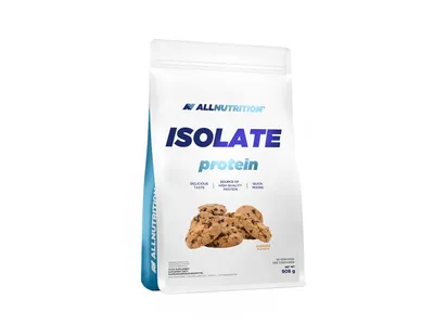 Produktbild von ALLNUTRITION Isolate Protein 908g Keks Proteine & Eiweiße Muskeln Molkenproteinisolat