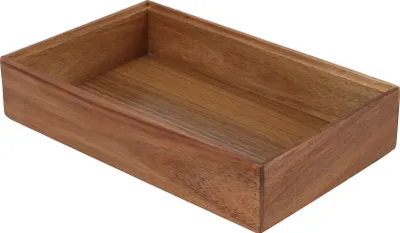 Zdjęcie produktu dla Drewniany organizer na biurko HEDO do szuflady, 23,5 x 15 x 5 cm