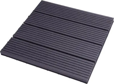 Productafbeelding van Terras tegels, 30x30 cm - Set van 11 stuks - Grijs