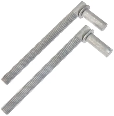 Obrázek produktu pro Nastavitelná ocelová deska, pozinkovaná, M16 x 190 mm - 1 pár