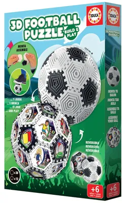 Image de casse-tête 3D Educa (32 pièces) Fussball