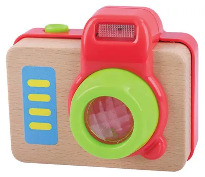 Image de Playgo Houten Speelgoedcamera