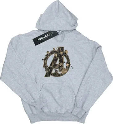 Produktbild von Marvel - "Avengers Infinity War Marvel" Kapuzenpullover für Jungen BI3142 (152-158) (Grau)