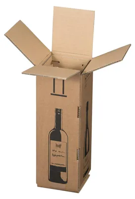Produktbild von 5x Weinversandkarton für 1 Magnumflasche mit DHL & UPS