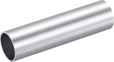 Productafbeelding van Aluminium Ronde Buis - Metaalprofiel Hol - Hobby Projecten - Naadloze Constructie - 100mm Lengte 28mm OD - Zilverkleurig