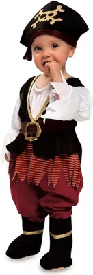 Produktbild von Mom Piratenmädchen Babykostüm Rot 12-24 Months Rot 12-24 Months
