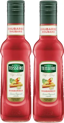 Produktbild von Mathieu Teisseire Getränke-Sirup Rhabarber 0,25L (2er Pack)