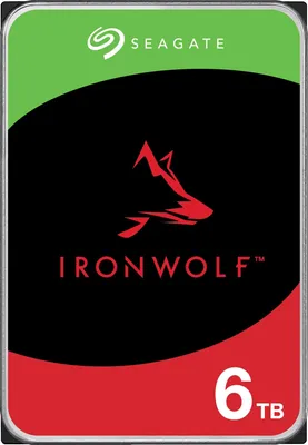 Obrázek produktu pro Seagate IronWolf ST6000VN001, 6 TB, 5400 ot/min, 256 MB, 3.5", Serial ATA III