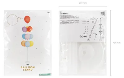 Produktbild von Ballonständer für 13 Ballons 160 cm