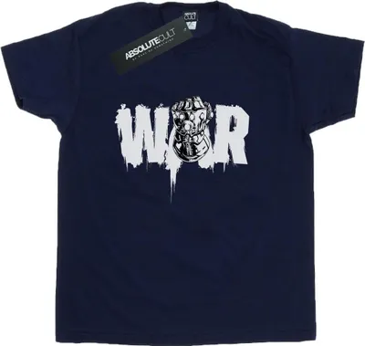 Produktbild von Marvel - "Avengers Infinity War" T-Shirt für Herren BI12335 (3XL) (Marineblau)