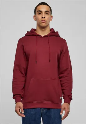 Immagine prodotto di Urban Classics TB3086 | Felpa con cappuccio Basic Organic Uomo - Colore: Borgogna - Taglia: M