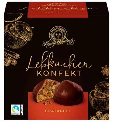 Produktbild von Henry Lambertz Lebkuchenkonfekt Bratapfel 175g