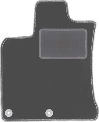 Immagine prodotto di Tappetino conducente in velluto grafite compatibile con Nissan Qashqai I J10 (2006-2013, crossover) – con fissaggi – su misura