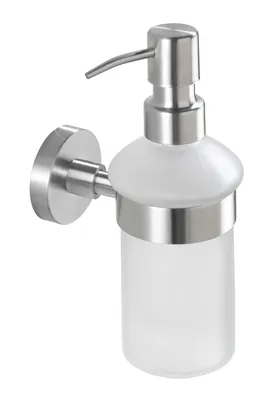 Produktbild von WENKO Seifen Spender Wand Montage Dosierer 200ml Pump Lotion Flüssig