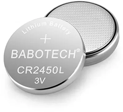 CR2450 Knopfzellen 3V - 5 Stück - Lange Haltbarkeit - Auslaufsicher - Universell Einsetzbar
