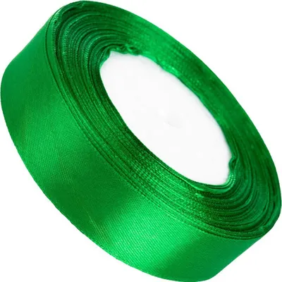Produktbild von SATINBAND 25mm/32m SCHLEIFENBAND Geschenkband Dekoband - Silber