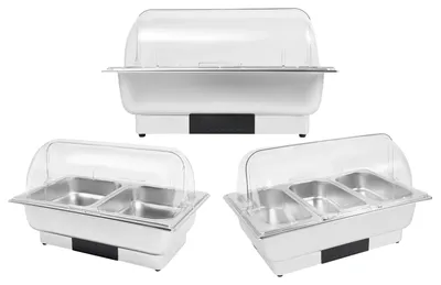 Obrázok produktu pre Elektrický ohrievač jedál, 600 W, 220 V, 2 nádoby na jedlo, objem 9L, rozsah teplôt 35 ~ 90 °C