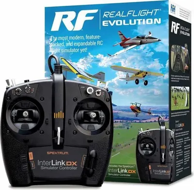 Immagine prodotto di Simulatore di volo RealFlight Evolution Telecomando InterLink