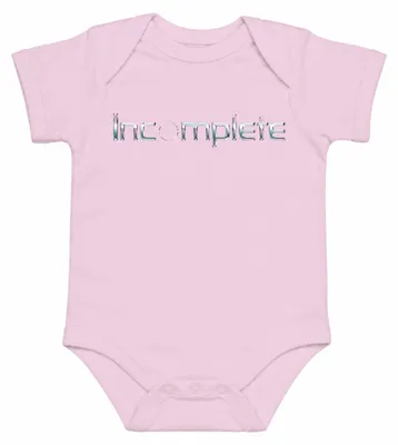 Productafbeelding van Onvolledige songtekst van een jongensband, retro jaren 90, popmuziek, cadeau voor fans, Y2K babyromper, roze, maat 3/6