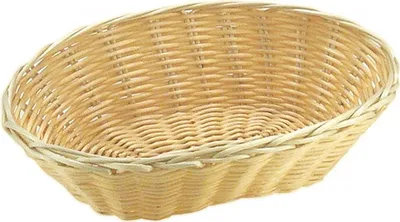 Produktbild von APS Basic Brot-/Obstkorb oval, Höhe: 60 mm, Länge: 230 mm, Breite: 150 mm