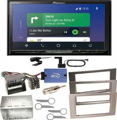 Produktbild von Pioneer AVH-Z9200DAB Android Auto Einbauset für Ford Focus C-Max Fiesta Transit