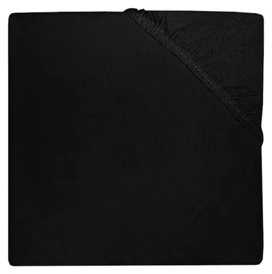 Produktbild von Spannbettlaken Jersey 40/50x80/90cm - Black