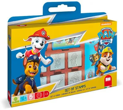 Zdjęcie produktu dla Multiprint PAW Patrol, Zestaw stempli dla dzieci, 3 lat(a), Nietoksyczne, Wielobarwny