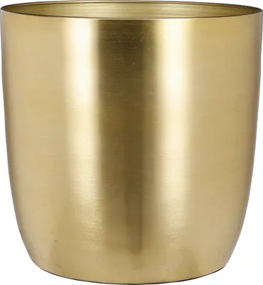 Produktbild von Mica Decorations Alano Blumentopf - H24 x Ø25 cm - Metall - Gold