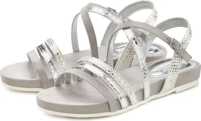 Produktbild von LASCANA Sandale Sommerschuh silberfarben Größe 39