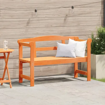 Image de Banc de jardin moderne en bois d'acacia massif